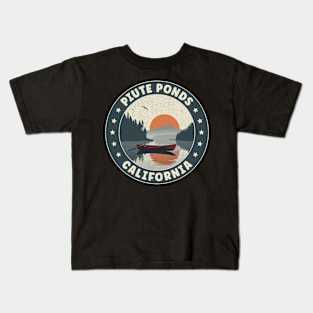 Piute Ponds California Sunset Kids T-Shirt